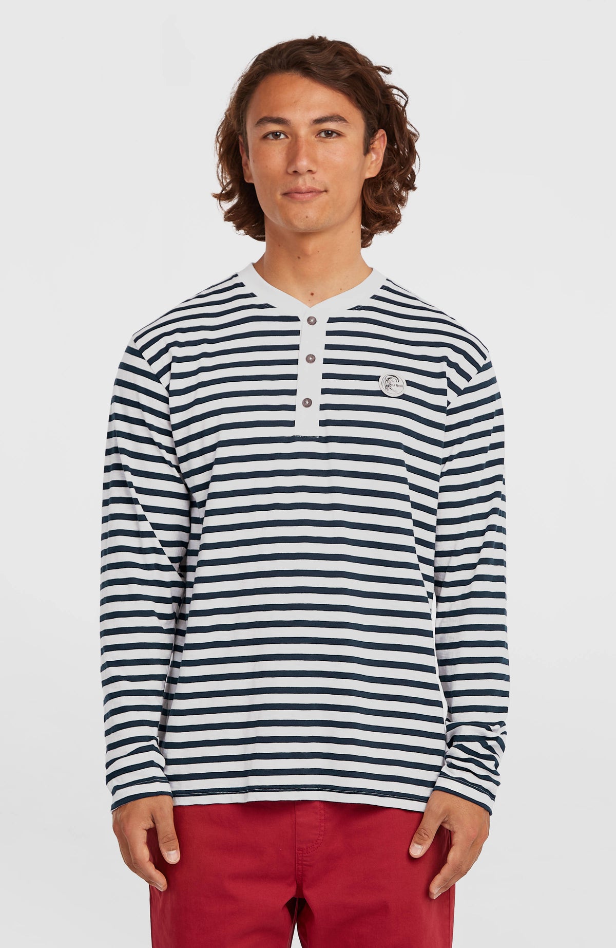 O'Riginals Langarmshirt | Blue Oigrinals Stripe