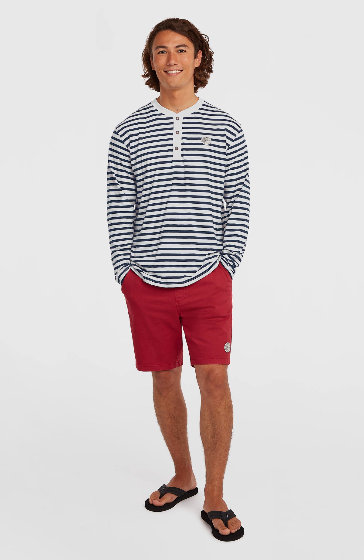 O'Riginals Langarmshirt | Blue Oigrinals Stripe