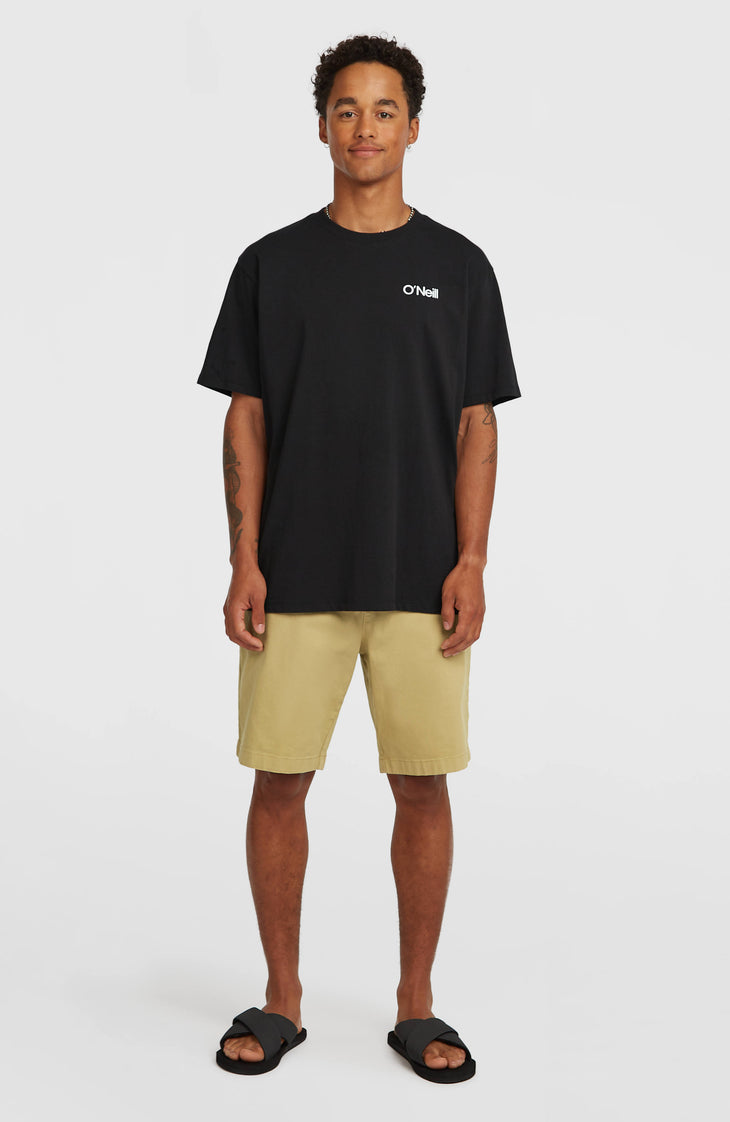 Polygiene Cotton Graphic T-Shirt | Black Out