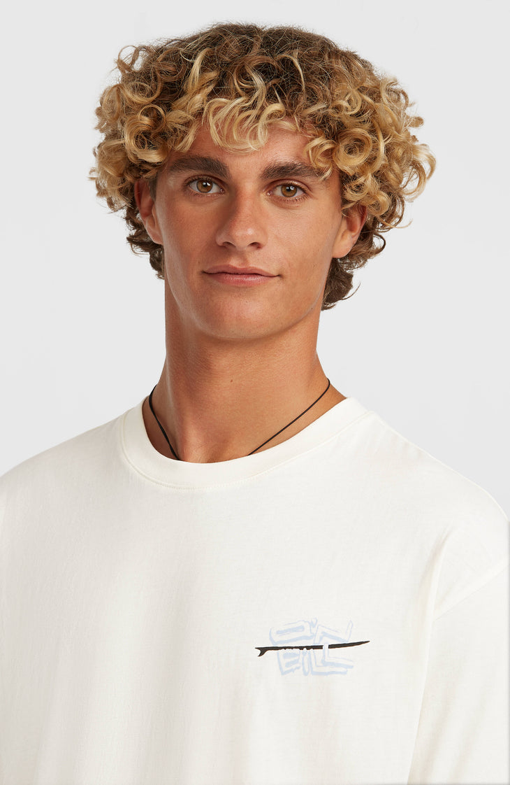 O'Neill Retro Back-Print T-Shirt | Snow White
