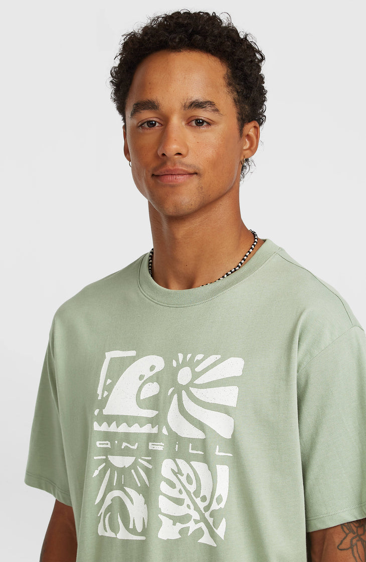 O'Neill Melange Front-Print T-Shirt | Marble Arch