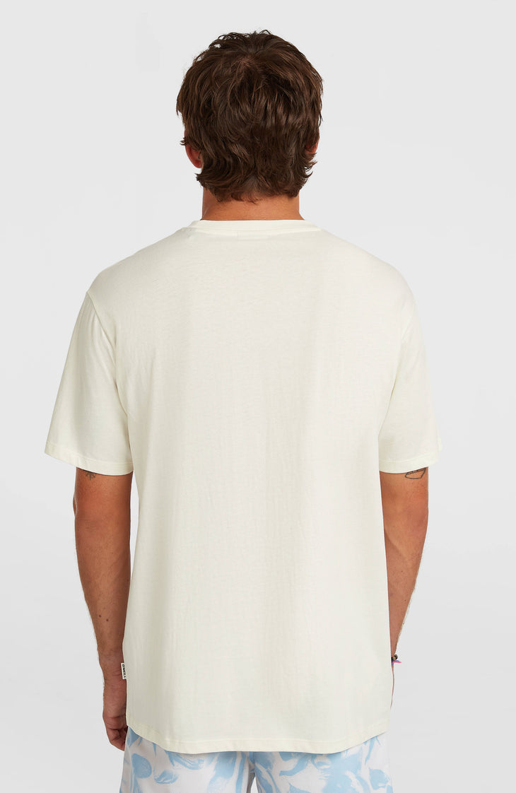 O'Neill Flower Stripe T-Shirt | Snow White
