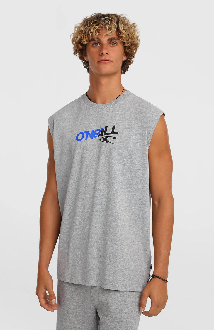 Essentials 90s Graphic Tanktop | Silver Melee