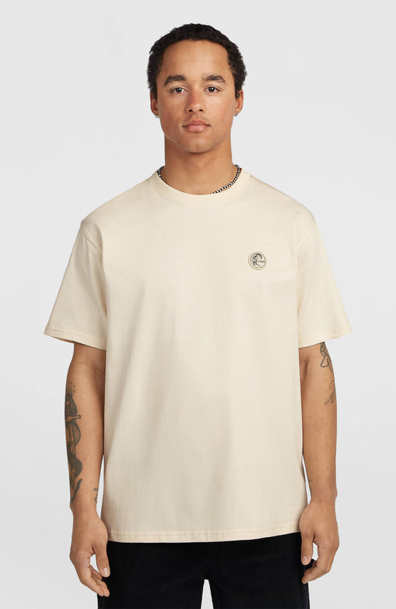 O'Riginals Badge T-Shirt | Linen White