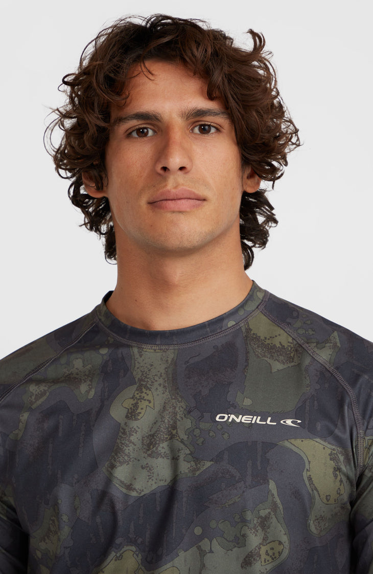 Thermoshirt | Black Night Camo