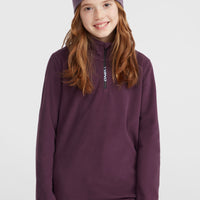 Jack's Polartec® 100 Fleecepullover mit Halbreißverschluss | Aubergine