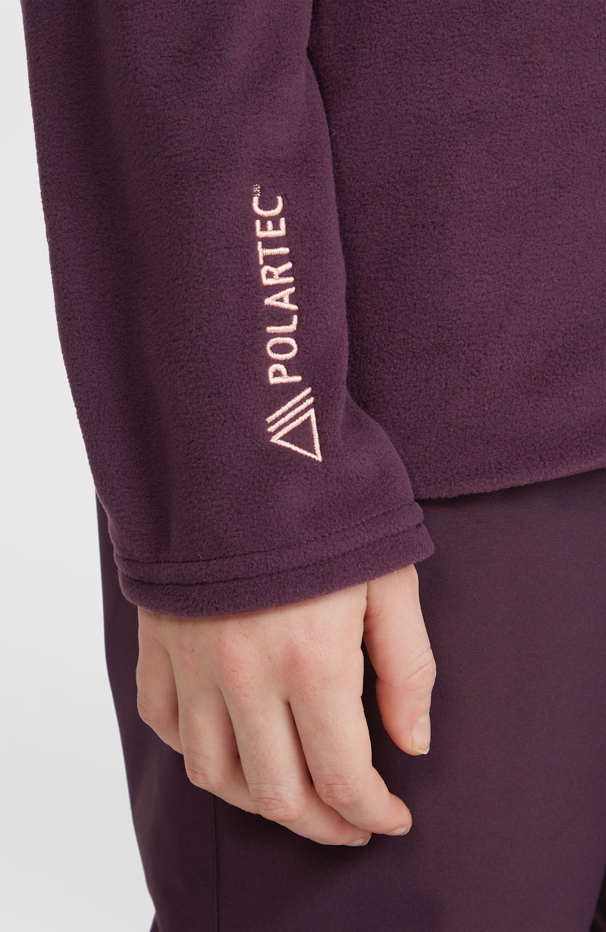 Jack's Polartec® 100 Fleecepullover mit Halbreißverschluss | Aubergine