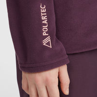 Jack's Polartec® 100 Fleecepullover mit Halbreißverschluss | Aubergine