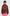Superfleece Hoodie mit Halbreißverschluss | Brown Originals Flower