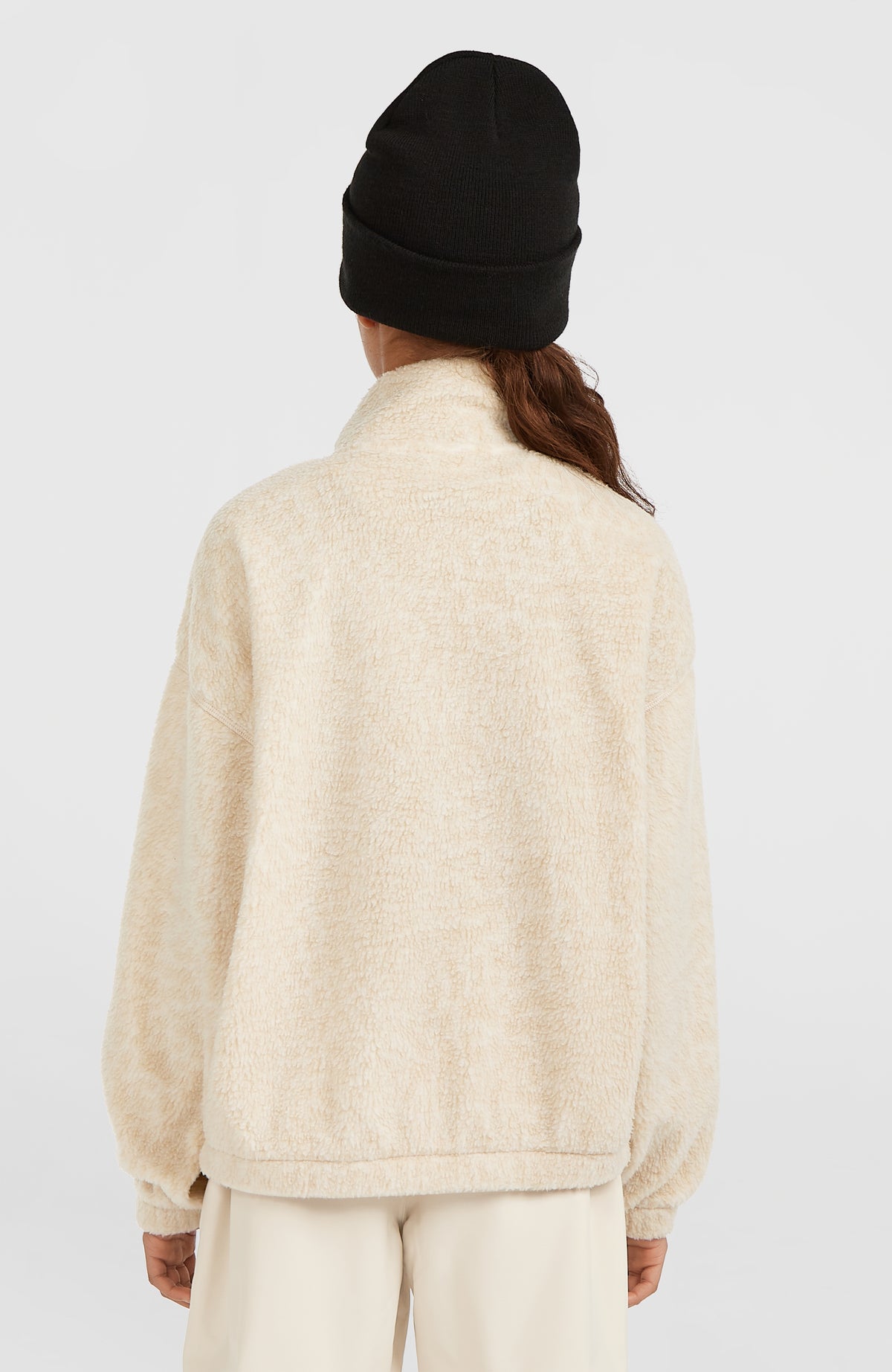 Flauschige Fleecejacke mit Reißverschluss | Macaron Animalica