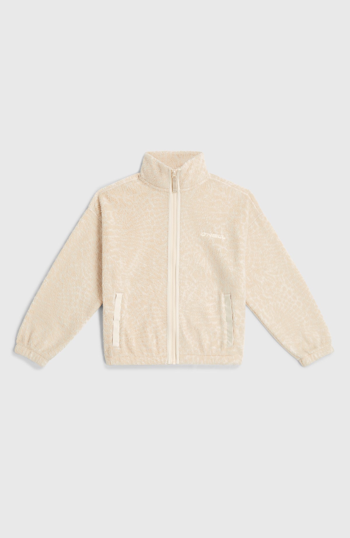 Flauschige Fleecejacke mit Reißverschluss | Macaron Animalica