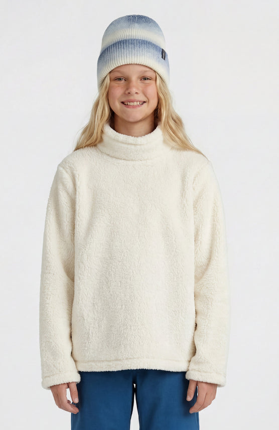 Kuscheliger FWC'Cruz Fleecepullover | Linen White