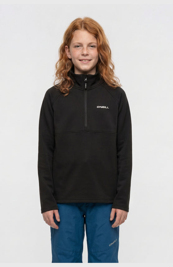 FWC'Cruz Fleecepullover mit Halbreißverschluss | Black Out