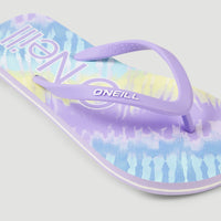 Moya Sandalen | Blue Tie Dye