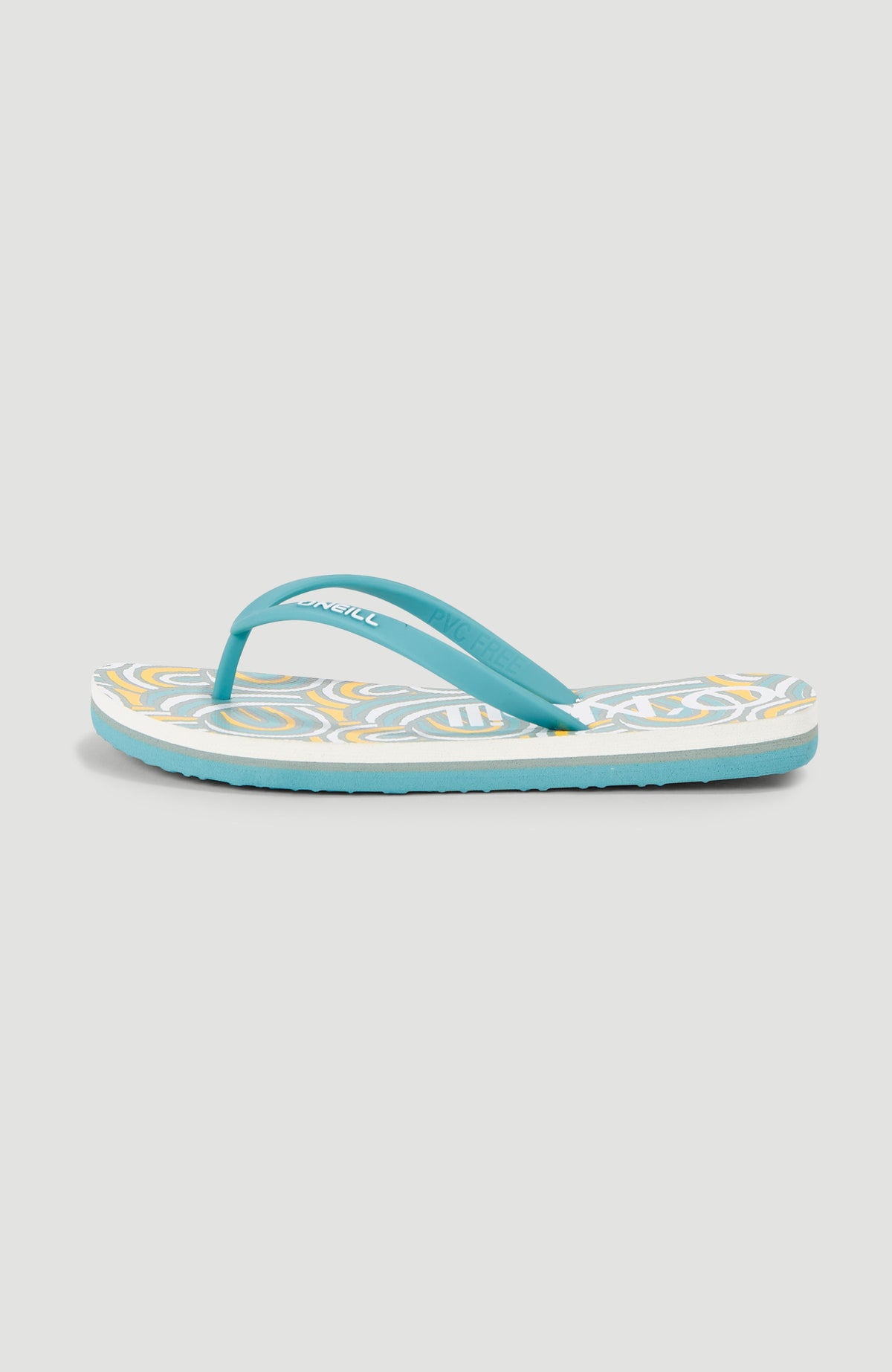 Profile Graphic Sandalen | Blue Rainbow Stripe