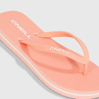 Profile Logo Sandalen | Coral Pink