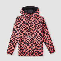 Ridge Anorak Jacke | Pink Checkboard