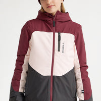 Carbonite Skijacke | Windsor Wine Colour Block