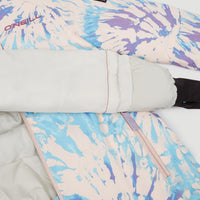 Lite Printed Skijacke | Pink Tie Dye