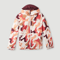 Lite Printed Skijacke | Purple Hiker Camo