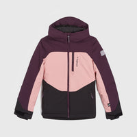 Carbonite Skijacke | Aubergine Colour Block