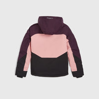 Carbonite Skijacke | Aubergine Colour Block