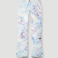 Star Printed Skihose | Pink Tie Dye