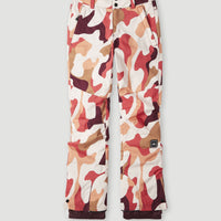 Star Printed Skihose | Purple Hiker Camo