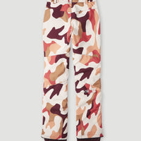 Star Printed Skihose | Purple Hiker Camo