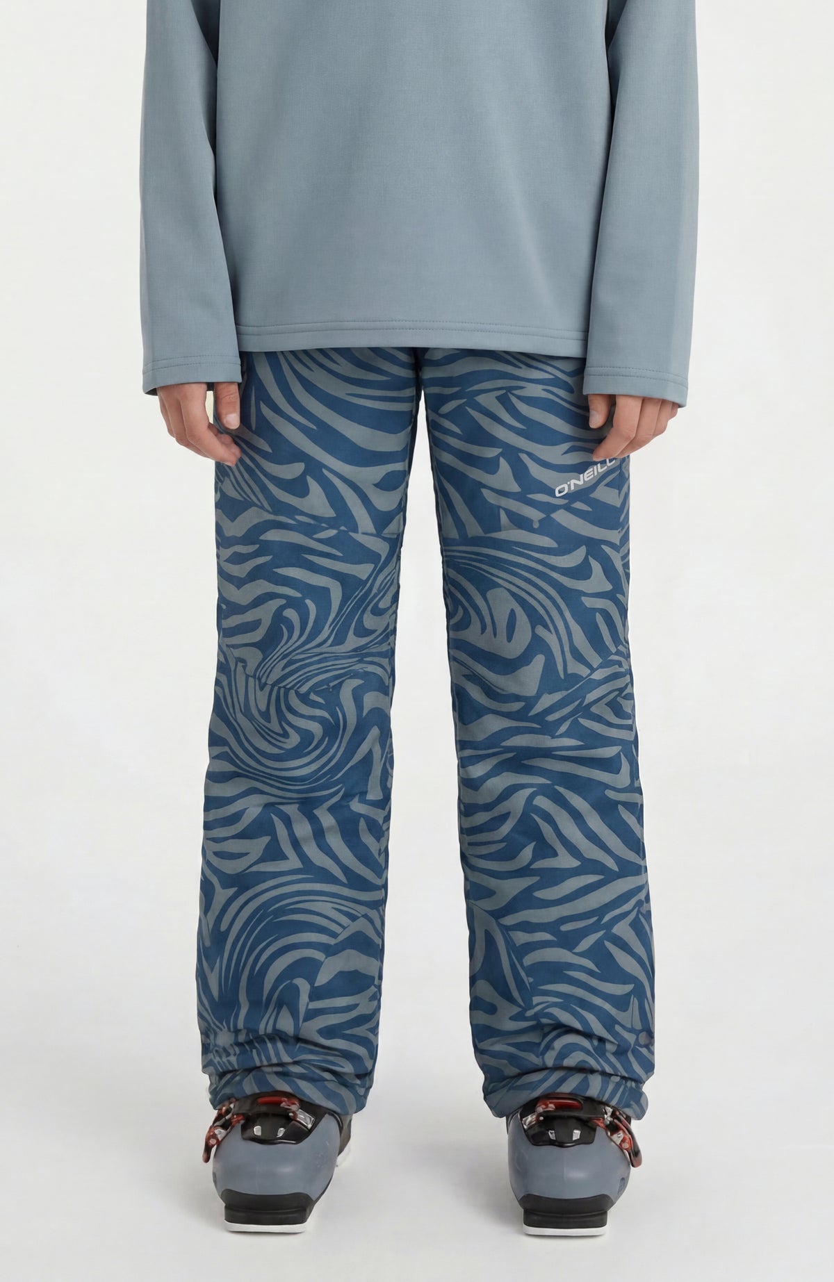 FWC'Cruz Skihose | Blue Swirl Zebra
