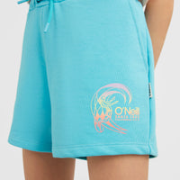 Circle Surfer Mid-Waist Jogging-Shorts | Bachelor Button