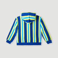 Brights Terry Kapuzenpullover | Blue Towel Stripe