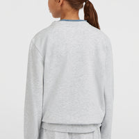 Essentials Crew Sweatshirt | White Melange