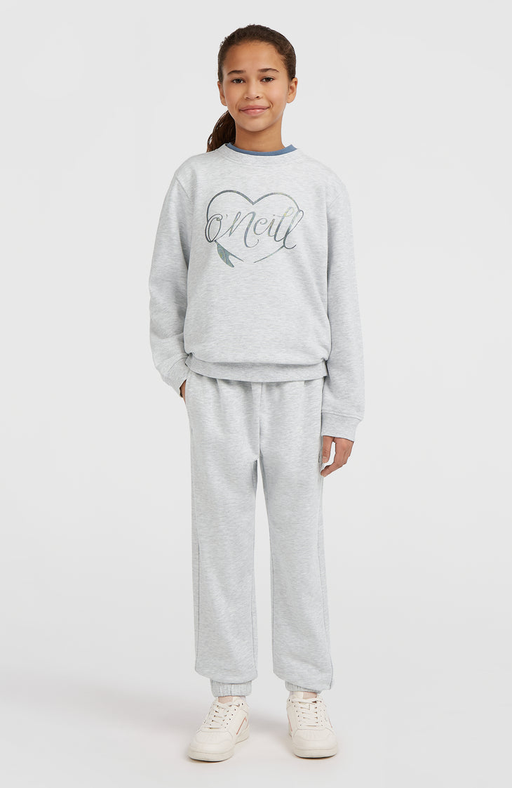 Essentials Crew Sweatshirt | White Melange