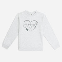 Essentials Crew Sweatshirt | White Melange