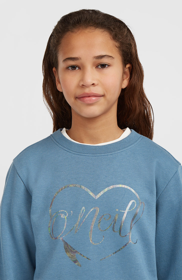 Essentials Crew Sweatshirt | Mozart Blue