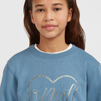 Essentials Crew Sweatshirt | Mozart Blue
