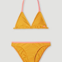 Essentials Triangel-Bikini-Set | Old Gold