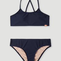 Essentials Bralette-Bikini-Set | Peacoat