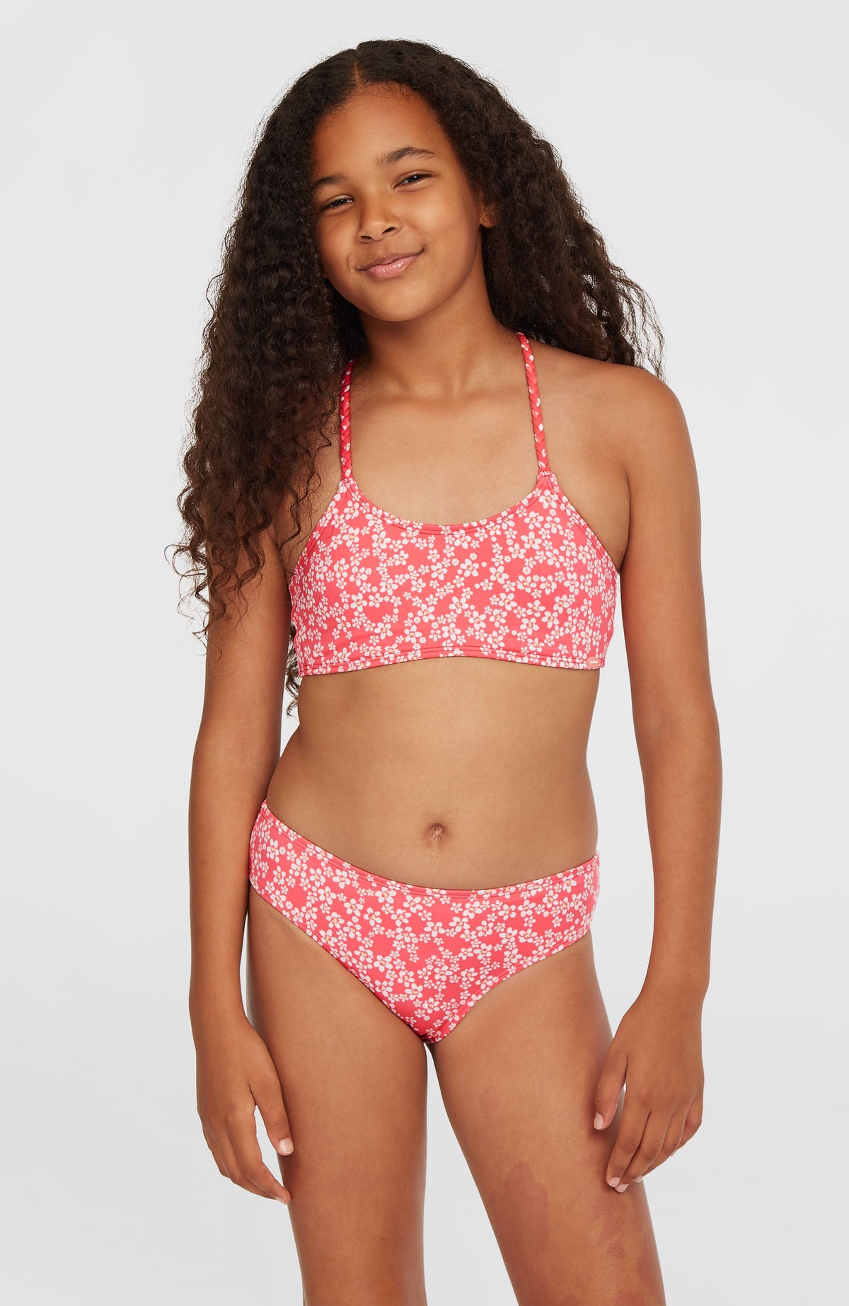 Tropics Bikini-Set | Pink Milliflower