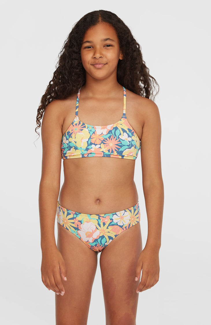 Essentials Bralette-Bikini-Set | Blue Santa Monica