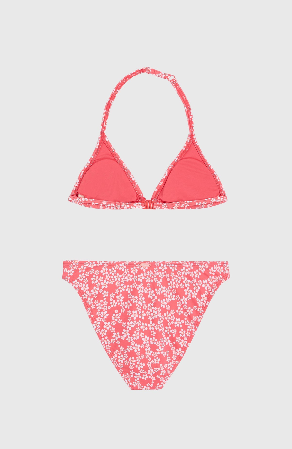 Essentials Triangel-Bikini-Set | Pink Milliflower