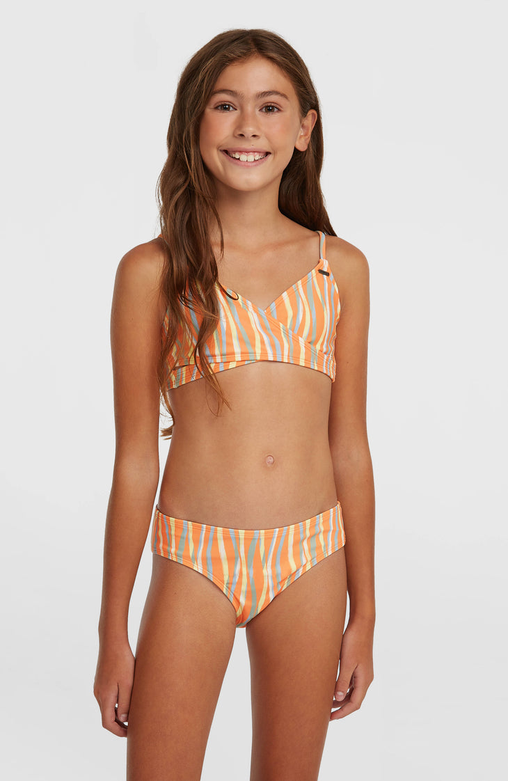Essentials Baay Bikini-Set | Funky Peach Swirly