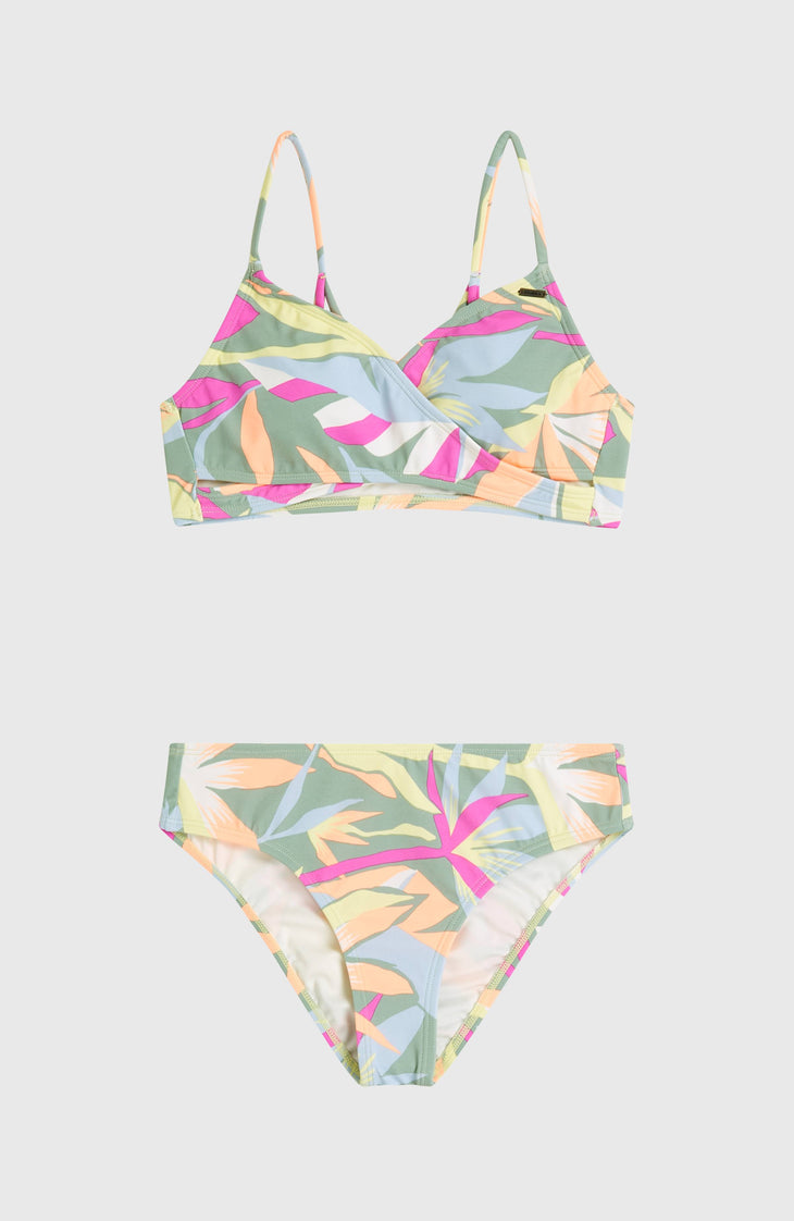 Essentials Baay Bikini-Set | Green Wmns Tropicana