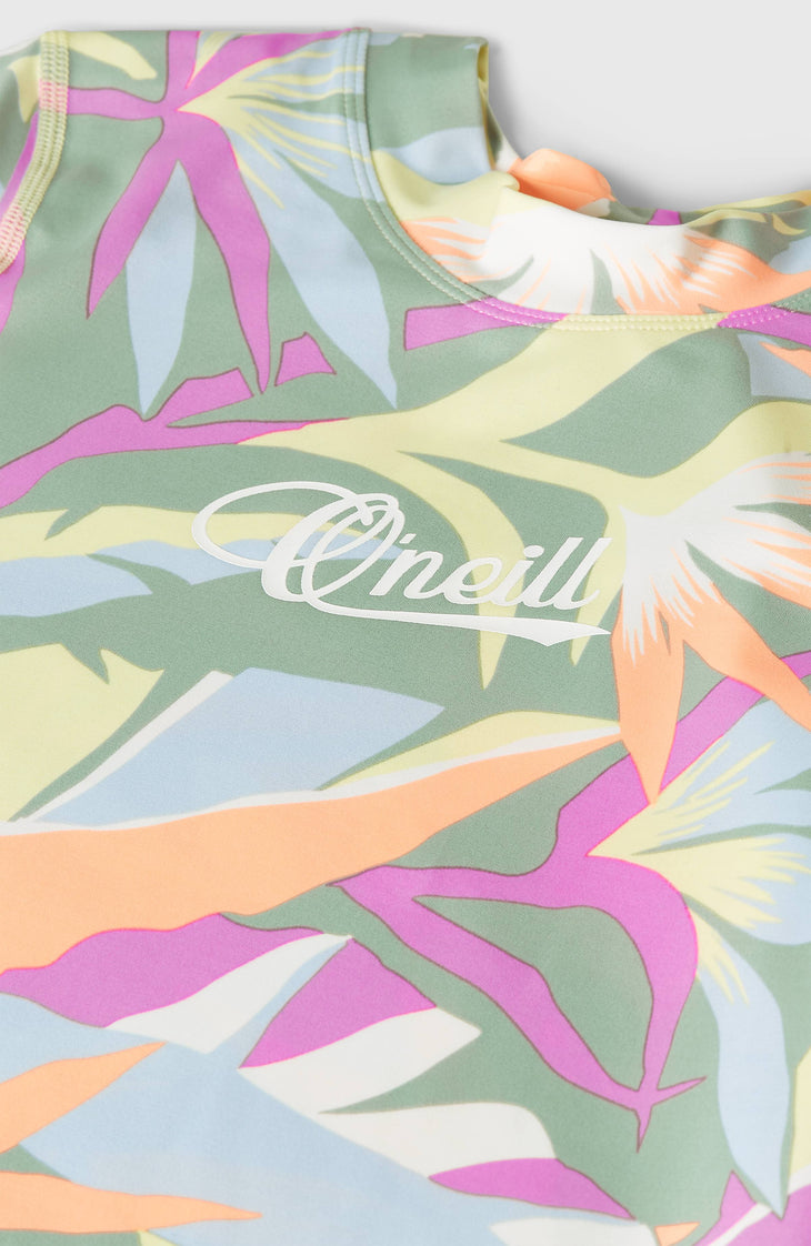 O'Neill Graphic Shortsleeve-UV-Shirt | Green Wmns Tropicana