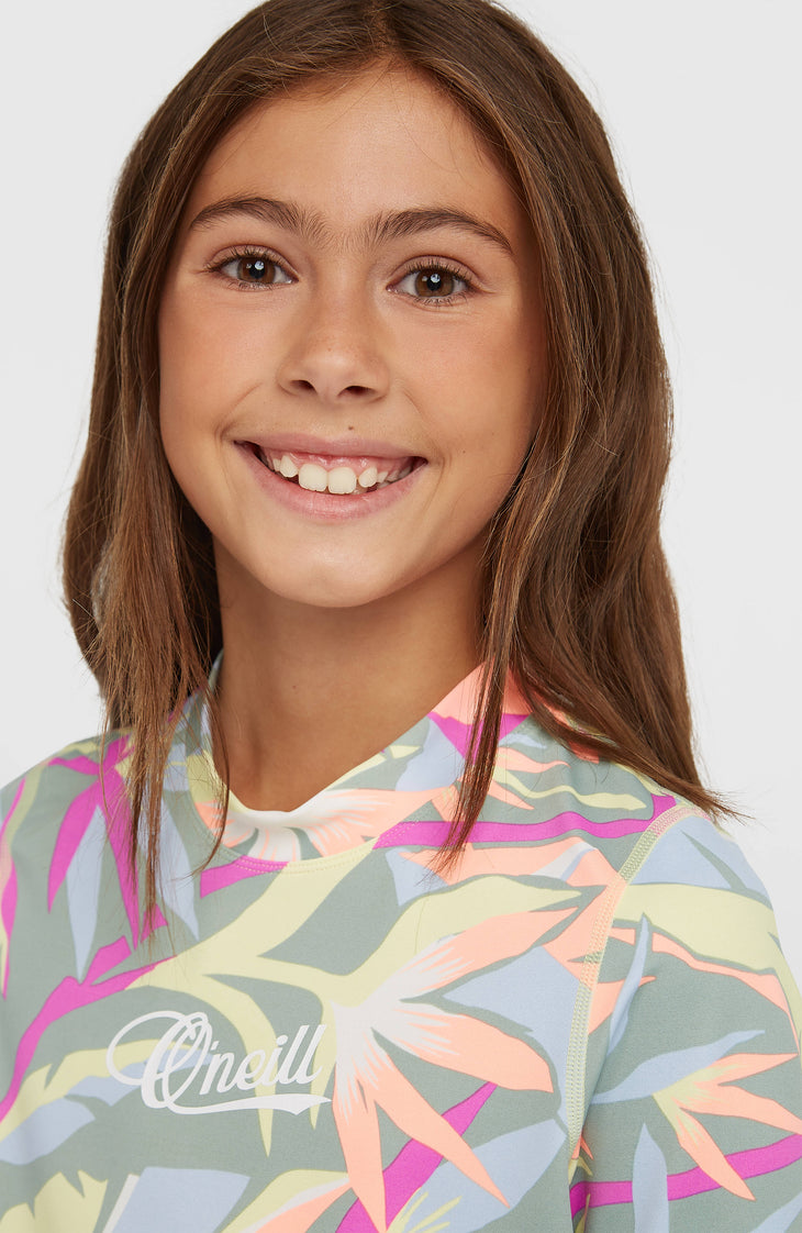 O'Neill Graphic Shortsleeve-UV-Shirt | Green Wmns Tropicana
