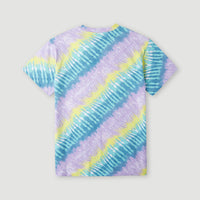 Oliana Printed T-Shirt | Blue Tie Dye