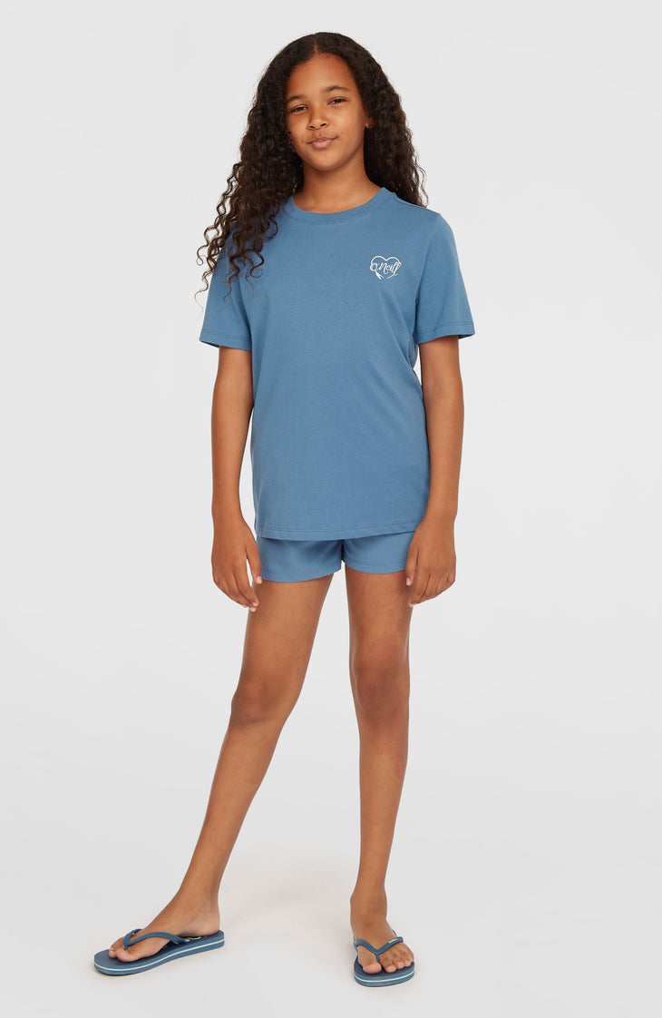 Script T-Shirt | Copen Blue