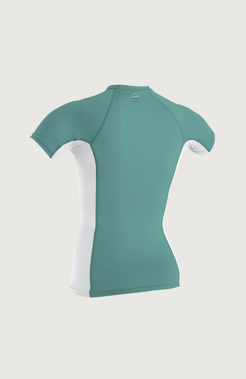 Premium Skins Short Sleeve Rash Guard | Light Green
