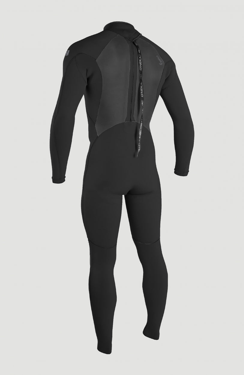 Epic 3/2mm Back Zip Full Wetsuit | A05 BLK/BLK/BLK